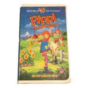 Pippi Longstocking VHS Movie Warner Brothers